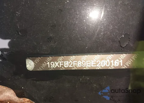 2014 Honda Civic Ex from USA, damaged, VIN 19XFB2F89EE200161